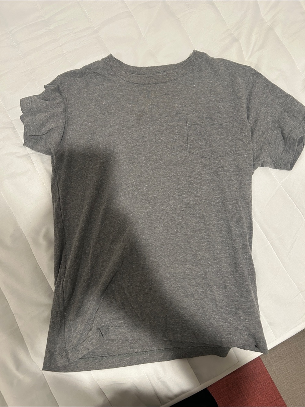 Kids Classic Heather Gray Pocket T-Shirt